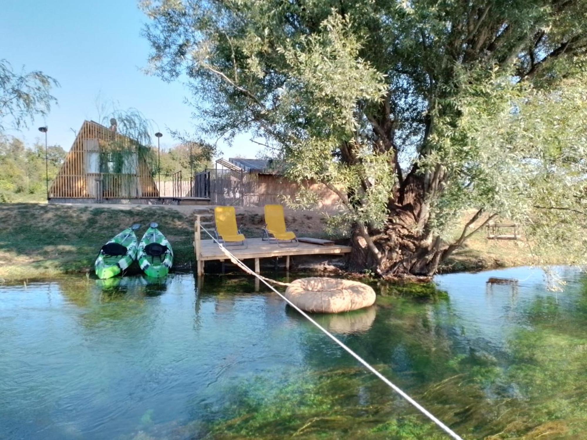 Glamping House Two Rivers يوبوسكي المظهر الخارجي الصورة